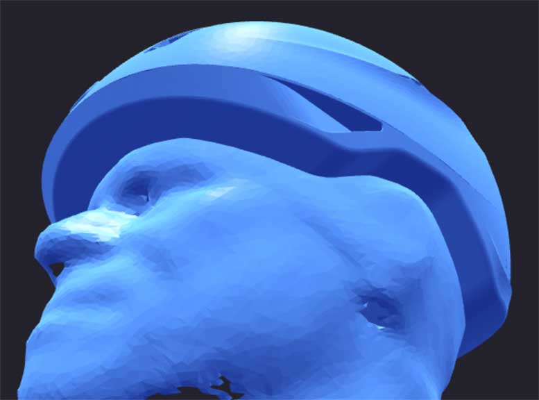 HEXR head scan two